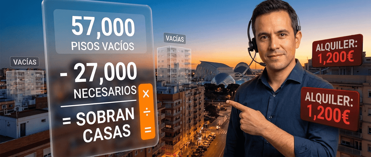 ¿Falta vivienda en Valencia? La matemática desmonta el mito | Diego Simbaña — comunidad latina | Latinos FM