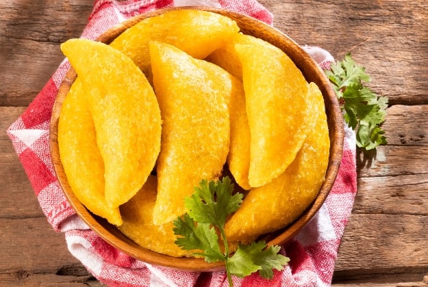 Empanadas colombianas en Unique Latino Benidorm — restaurante colombiano en Avenida Estocolmo 15 (foto oficial del restaurante)